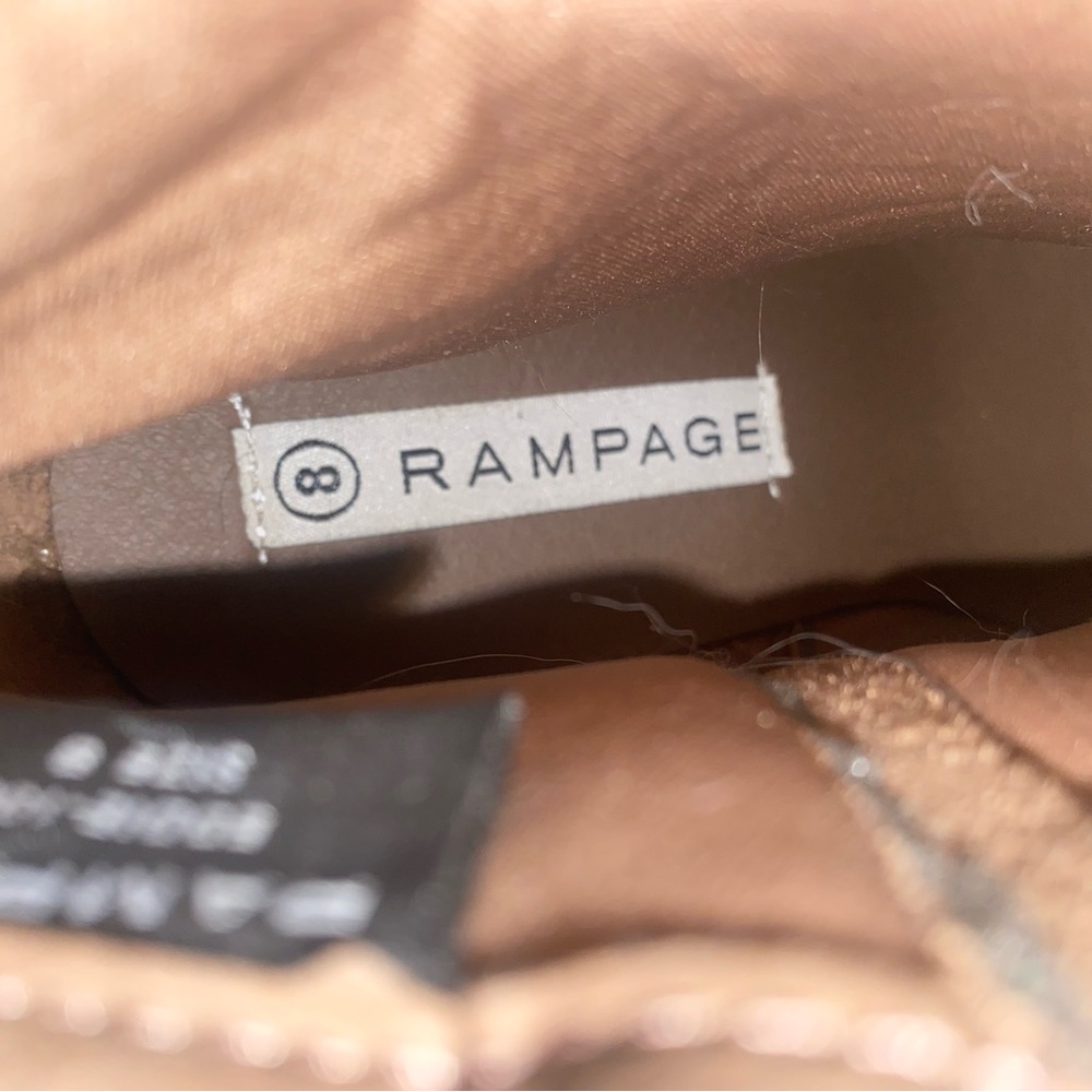 Rampage Dark Brown Ankle Booties - Picture 3 of 3